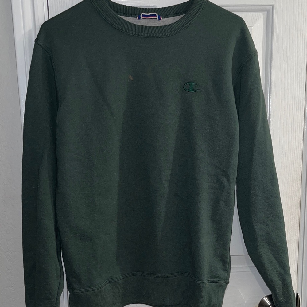Champion Forest Green Crewneck Sweatshirt
